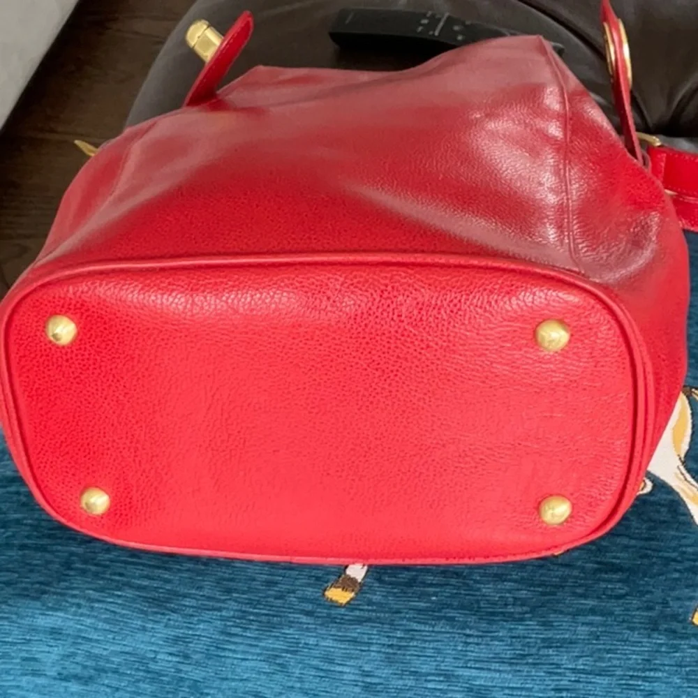 COACH Vintage Leather Madison Bucket Bag - Picture 8 of 12